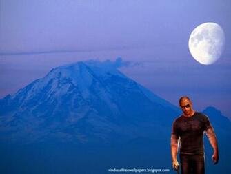 Desktop Wallpaper Wheelman The Movie In Ascent Moon Blue Mountain