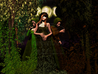 Wiccan Moon Goddess Wallpaper Three Goddesses By