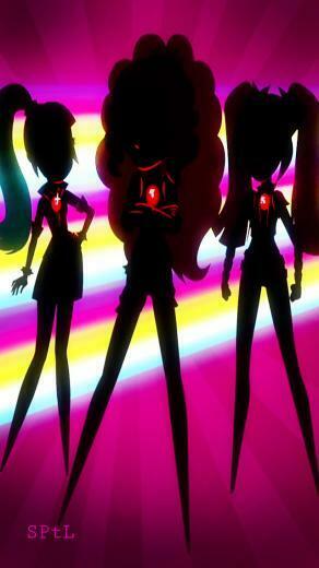 Equestria Girls Rainbow Rocks Opening Credits iPhone Wallpaper