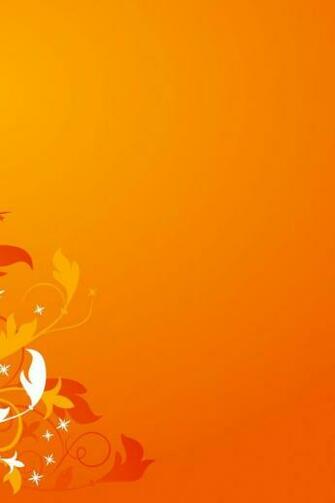 Abstract Yellow Orange Funny Wallpaper