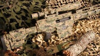 Wallpaper Bushmaster Ba50 Sniper Rifle Carbine Scope