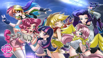 Wallpaper My Little Pony Friendship Magic By Mauroz