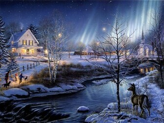 Cool Wallpaper Road Winter Silent