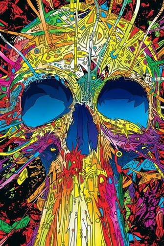 Psychedelic Wallpaper HD iPhone Parallax iPad