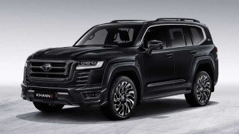 Toyota Land Cruiser Looks Menacing With Carbon Fiber Body Kits