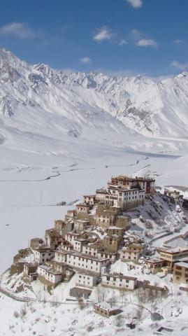 Key Monastery Spiti Valley India Wallpaper In Resolution
