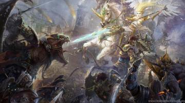 Fantasy Battle Wallpaper Desktop Background