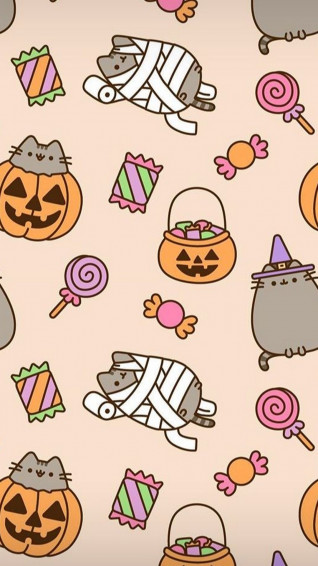 Cute Halloween iPhone Wallpaper