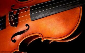 Wallpaper Black Background Violin Strings Desktop