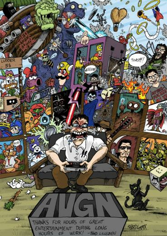 Avgn Fan Art By Dadaph