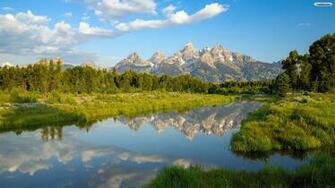 Grand Teton Lake Wallpaper