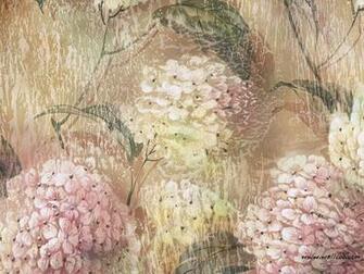 Flowers Pastel Shades And Floral Motif A