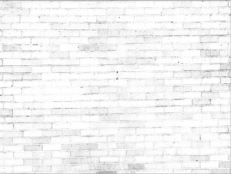 White Brick Wall Grasscloth Wallpaper