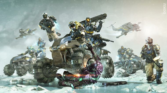 Planetside New Conglomerate Videojuegos Concept Art