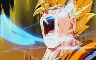 Goku Powering Up Wallpaper