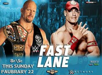 Wwe Fast Lane Card By Mostafa15