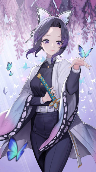 Shinobu Kocho Wallpaper