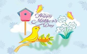 Mom S Day Mother Cartoon Wallpaper Happy