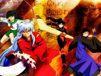 Inuyasha And Friends Computer Wallpaper Desktop Background