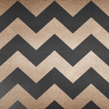 Muriva Akimbo Metallic Foil Geometric Wave Bold Lightly Textured
