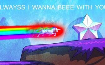 Robot Unicorn Attack Wallpaper Background