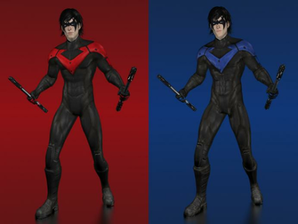 Batman Arkham City Nightwing By Ishikahiruma