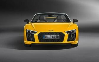 Audi R8 Spyder V10 Studio Wallpaper