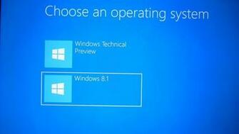 Dual Boot Windows Technical Pre And