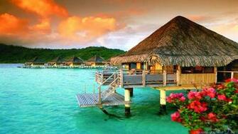 Bora Island Wallpaper Widescreen M97 Px