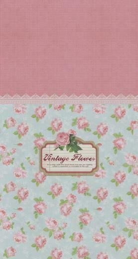 Vintage Flowers Pattern Sign iPhone Plus HD Wallpaper Ipod