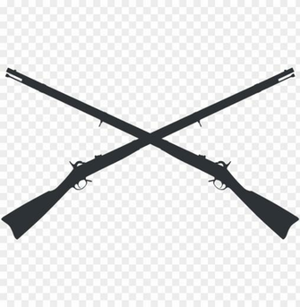 Rifle Clipart Musket Crossed Guns Png Image With Transparent