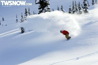 Transworld Snow On Snowboarding Wallpaper