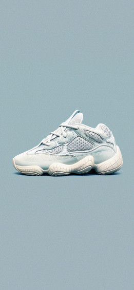 Adidas Yeezy Light Blue Wallpaper