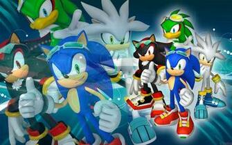 Sonic Shadow Silver And Jet Sfr Wallpaper By Sonicthehedgehogbg