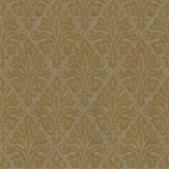 Brown Harlequin Damask Wallpaper Traditional