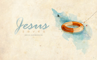 Jesus Saves Wallpaper