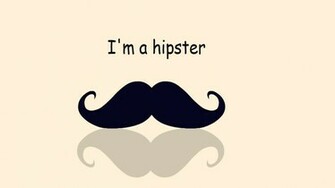 Wallpaper Mustache Hipster By Horaciogfx