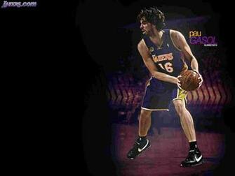 Pau Gasol La Lakers Wallpaper Basketball Sport