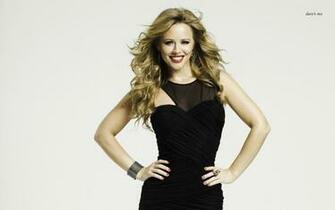 Walsh In A Black Dress Wallpaper Celebrity