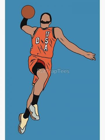 Miles Bridges Rising Stars Dunk Art Board Print By Rattraptees