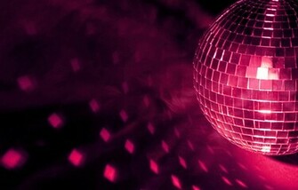 Pink Disco Ball Wallpaper Glitter With