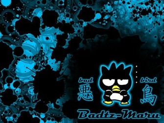 Badtz Maru Blue Wp Jpg Batz Wallpaper Image By