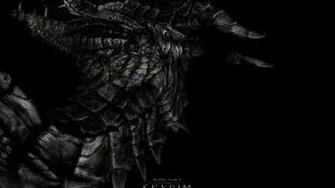 Dragon Skyrim The Elder Scrolls V Wallpaper Background 4k