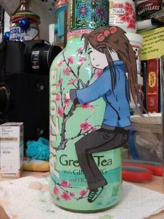 Hehehe Arizona Green Tea Is The Best By