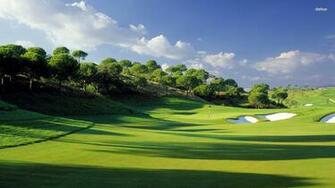 Golf Course Wallpaper More