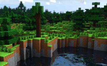 Minecraft Landscape Wallpaper Teahub Io