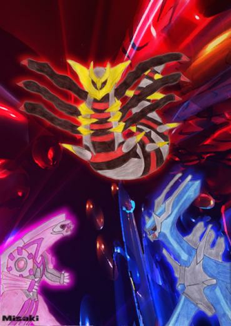 Dialga Palkia Giratina Arceus Wallpaper And By
