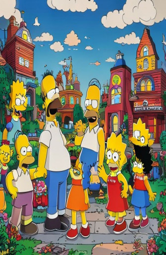 Simpsons Characters Wallpaper