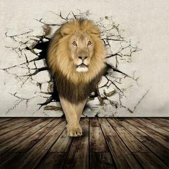 Personality Large 3d Wall Mural Non Woven Wallpaper Customized