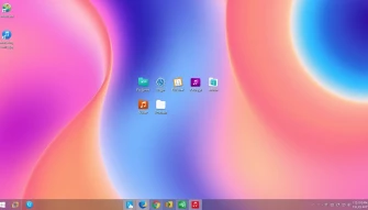 Desktop Wallpaper Icon Organizer